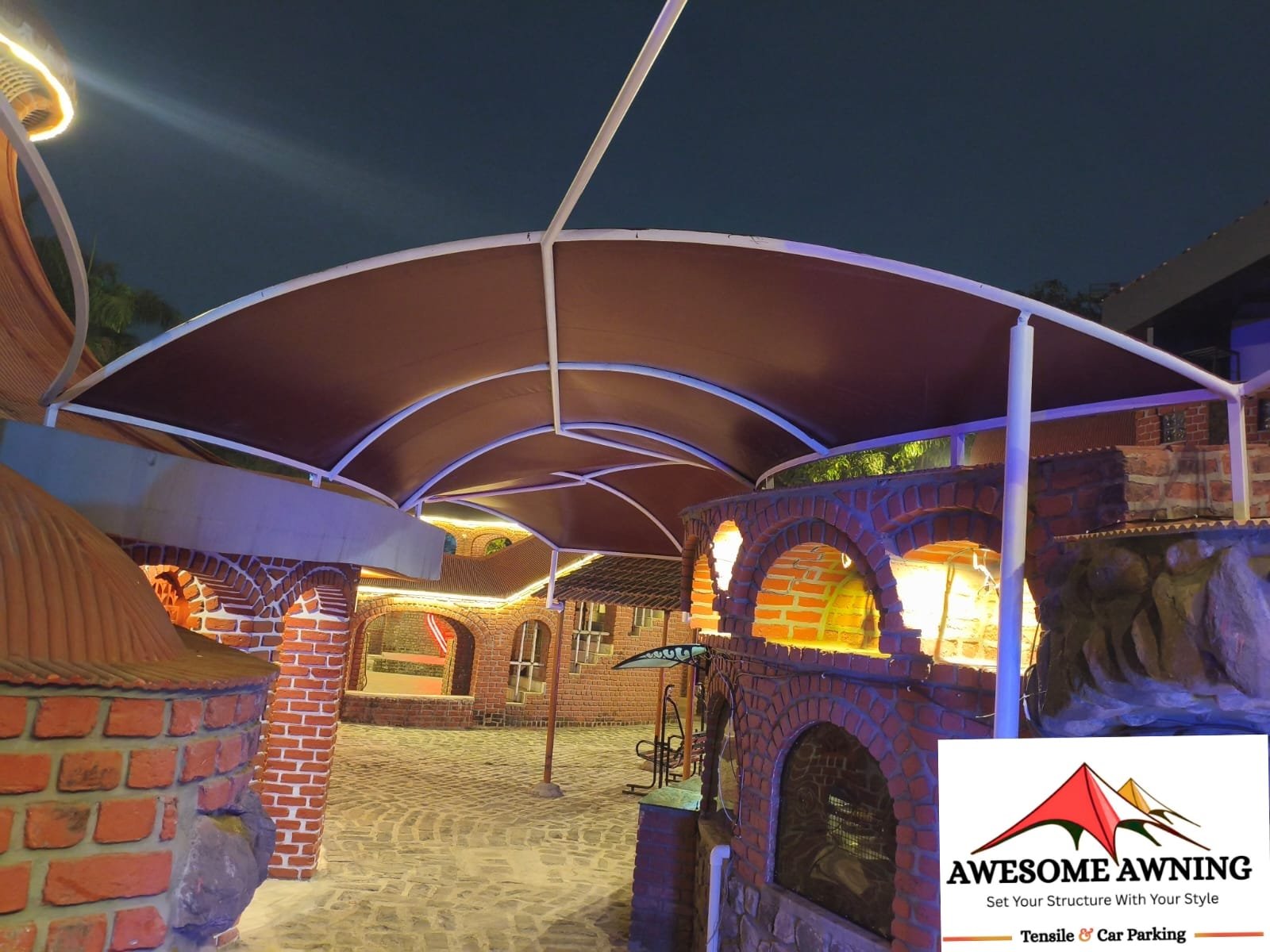 Premium awning installation by Awesome Awning